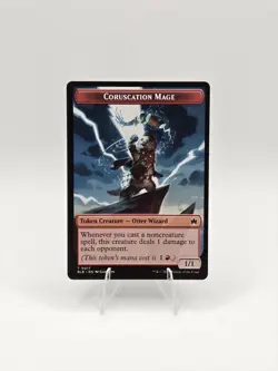 Coruscation Mage Token Bloomburrow Regular Near Mint - Image 1