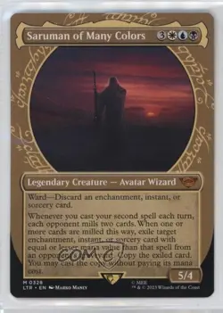 Ring Showcase - Saruman of Many Colors Foil #0328 - Image 1