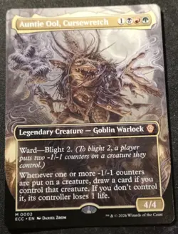 Auntie Ool, Cursewretch - Borderless - ECC - MTG - EN - NM - 0002 - Image 1