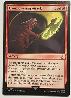 MTG | Overpowering Attack | Universes Beyond: Assassin's Creed - Image 1