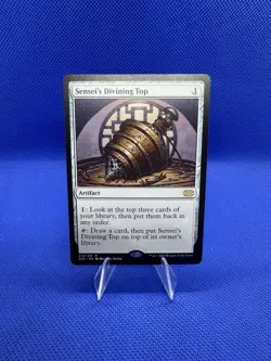 Magic The Gathering MTG - Sensei's Divining Top - Double Masters 2022 - Image 1
