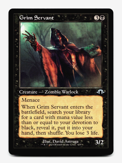 Grim Servant (Retro Frame) - [Modern Horizons 3] MTG 💀 - Image 1