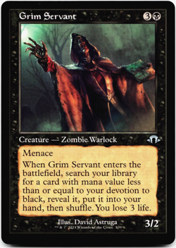 Grim Servant (Retro Frame) - [Modern Horizons 3] MTG 💀 - Image 3