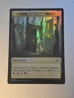 Everywhere Copy Double-Sided Token Duskmourn: House of Horror Foil - Image 1