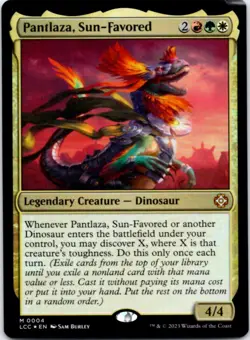Pantlaza, Sun-Favored (Foil) Commander: The Lost Caverns of Ixalan, 4 NM - Image 1