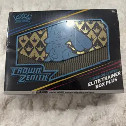 Pokemon Crown Zenith Pokemon Center ETB Plus Factory Sealed See Photos - Image 1