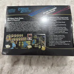 Pokemon Crown Zenith Pokemon Center ETB Plus Factory Sealed See Photos - Image 2