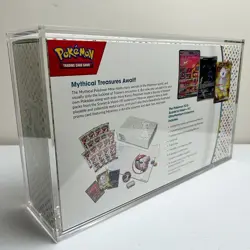 Acrylic Case Magnetic Lid for Pokemon 151 Ultra Premium Collection Box UPC - Image 3