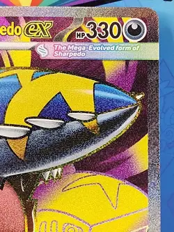 Pokemon TCG Mega Sharpedo EX 113/094 Phantasmal Flames NM - Image 3