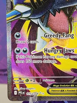 Pokemon TCG Mega Sharpedo EX 113/094 Phantasmal Flames NM - Image 5