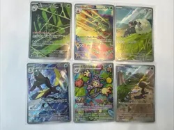 Lot Of 6 Pokemon TCG Set Illustration Rare Foil Cards Assortment Collection NEW - Image 1