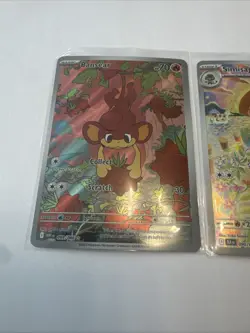 Lot Of 3 Pokemon TCG Set Illustration Rare Foil Cards Assortment Collection NEW - Image 2