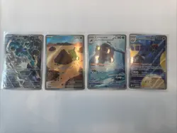 Lot Of 4 Pokemon TCG Set Illustration Rare Foil Cards Assortment Collection NEW - Image 1