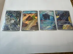 Lot Of 4 Pokemon TCG Set Illustration Rare Foil Cards Assortment Collection NEW - Image 2