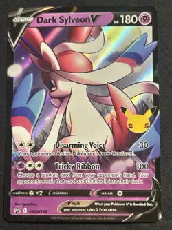 Pokemon TCG - Dark Sylveon V - SWSH134 - Black Star Promo - Celebrations NM-M - Image 1