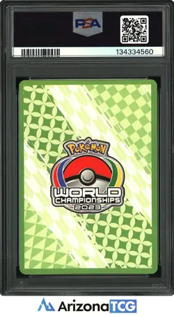 Pokemon 2024 Lugia V 138 Colorless Lugia 2023 World Championships GEM MT PSA 10 - Image 2