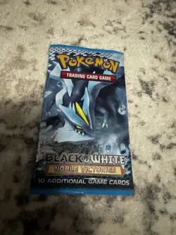 Pokemon TCG Black White Noble Victories Booster Pack, Sealed - Image 1