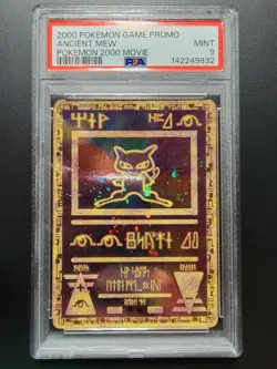 Pokemon 2000 Movie Promo Ancient Mew - PSA 9 mint tcg - Image 1