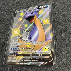 Lapras Pokemon Shining Fates TCG SV110/SV122 Shiny Vault Full Art Holo - Image 2