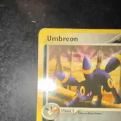 Nintendo Umbreon 24/100 80HP Rare Reverse Holo EX Sandstorm Stage 1 Pokemon TCG - Image 4