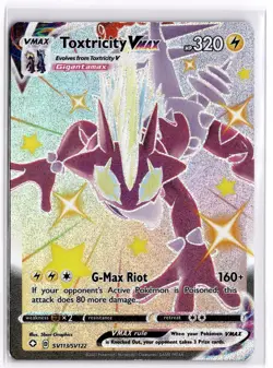 Pokemon TCG Toxtricity VMAX SV113/SV122 Shining Fates: Shiny Vault Ultra Rare - Image 1