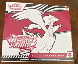 Pokemon TCG Scarlet Violet White Flare Elite Trainer Box (ETB) Sealed - Image 1