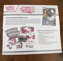 Pokemon TCG Scarlet Violet White Flare Elite Trainer Box (ETB) Sealed - Image 2