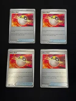 Pokemon Ultra Ball 131/132 Me01: Mega Evolution Reverse Holo 4x - Image 1