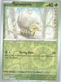 Tarountula Reverse Holo Pokemon tcg SV01: Scarlet & Violet Base Set #017/198 - Image 1