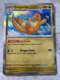 Pokemon TCG - Dragonite - SV: 151 - Holo Rare - 149/165 - Image 1