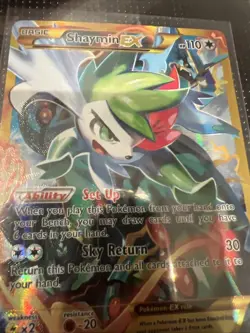 Pokemon TCG Shaymin EX 77a/108 Ultra Rare Alternate Art Promo - Image 3