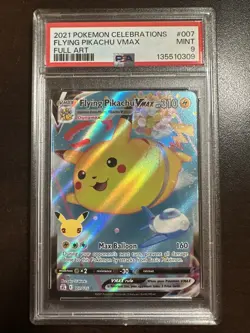 Flying Pikachu VMAX 007/025 Pokemon Celebrations PSA 9 MINT - Image 1