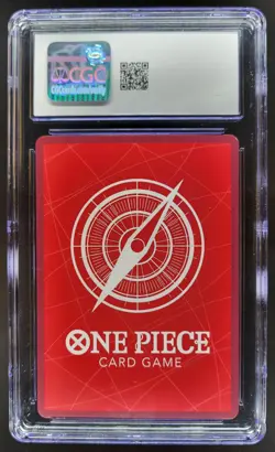 2025 ONE PIECE CCG JAPANESE MONKEY D. LUFFY LEADER ALT ART OP09-061 CGC 9 A PT - Image 2