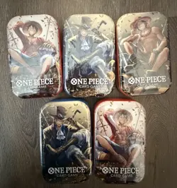 One Piece CCG Illustration Box Vol.5 & Vol.6 Tin Pack Set 153+1 Ca… - Image 3