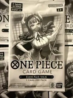 One Piece TCG- Treasure Cup Event Pack Vol.6- 9 SEALED PACKS - Image 2