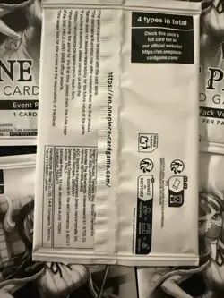 One Piece TCG- Treasure Cup Event Pack Vol.6- 9 SEALED PACKS - Image 3