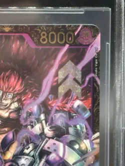2022-24 One Piece Eustass Captain Kidd Regional Top 64 English BGS 10 - Image 4