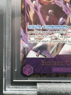 2022-24 One Piece Eustass Captain Kidd Regional Top 64 English BGS 10 - Image 5