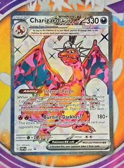 🔥Pokemon Charizard Base Set 004/102 Holo Rare English Card obsidian flames🔥🔥 - Image 1