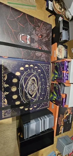 Innistrad: Mindnight Hunt MTG Binders And Card Lot - Image 1