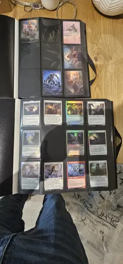Innistrad: Mindnight Hunt MTG Binders And Card Lot - Image 2