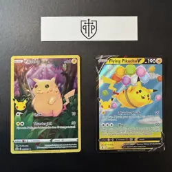 Pokemon TCG - Flying Pikachu V 006/025 Celebrations - 2-Card Lot - NM - Image 1