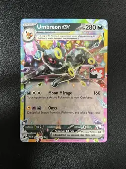 Pokemon TCG Card - Umbreon ex 060/131 - Prize Pack Stamped Promo - Image 1