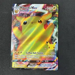 Pikachu VMAX SWSH062 SWSH: Sword & Shield Promo Cards Holo Pokemon - Image 1