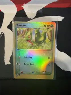 2003 Pokemon TCG Black Star Promo Card 003 Treecko Reverse Holo NM CCG - Image 1