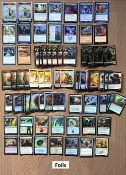 2017 MTG Magic TCG - (1150)+ Bulk Card Lot - Foils, DOM, RIX, UST, NM Cond. - Image 1