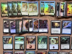 2017 MTG Magic TCG - (1150)+ Bulk Card Lot - Foils, DOM, RIX, UST, NM Cond. - Image 4