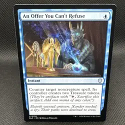 An Offer You Can't Refuse 0170 Uncommon Non Foil Bloomburrow Commander MTG NM - Image 1