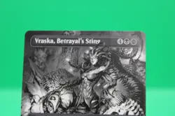 MTG Vraska, Betrayal's Sting (Borderless) - 337 / English / Near Mint - Image 2