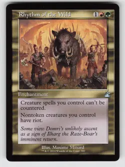 Rhythm of the Wild (Retro Frame) *Non-Foil* RVR 380 NM - Image 1
